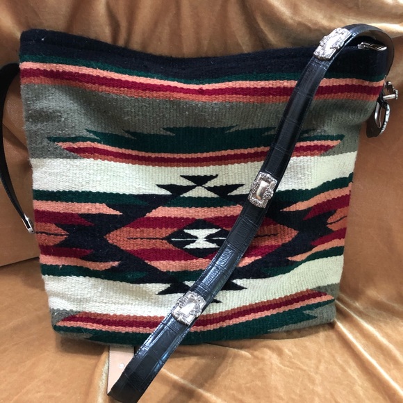 3 Vibes Designs Handbags - *SALE* Handcrafted Navajo Wool Blanket Tote